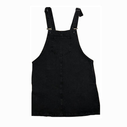 Lola Denim Jumper Dress by White Market