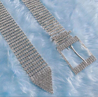 CZ Diamond Belt by White Market