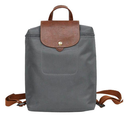 Leather Nylon Travel Backpack by White Market