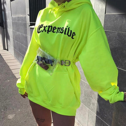 "Expensive" Neon Hoodie by White Market