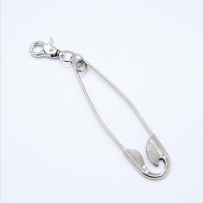 Safety Pin Key Ring by White Market