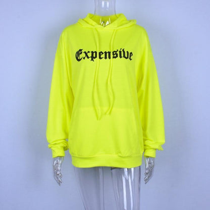 "Expensive" Neon Hoodie by White Market