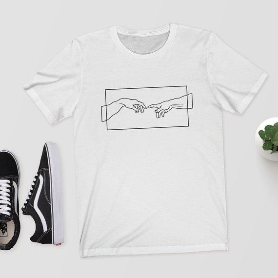 Michelangelo Creation Tee by White Market