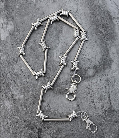 Barbed Wire Key Chain by White Market