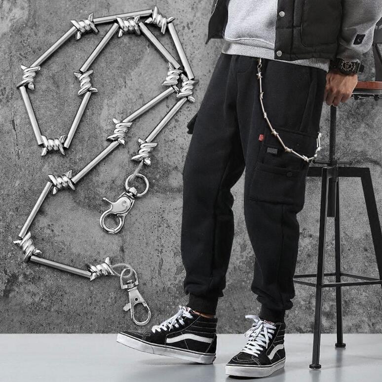 Barbed Wire Key Chain by White Market