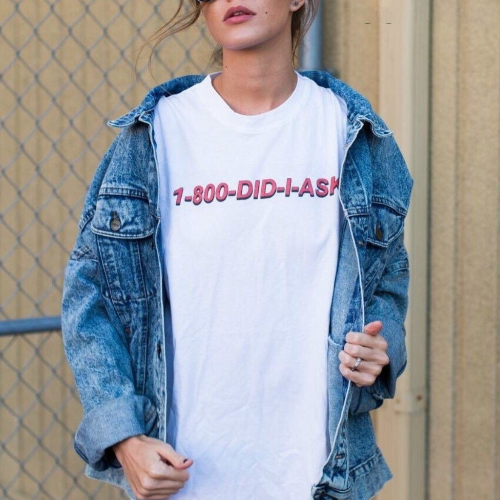 "1-800-DID-I-ASK" Tee by White Market