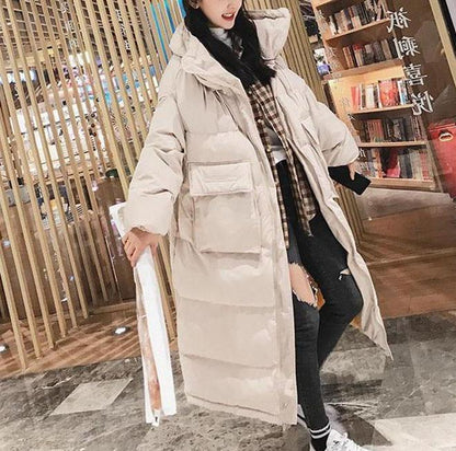 Extra Oversized Goose Down Coat by White Market