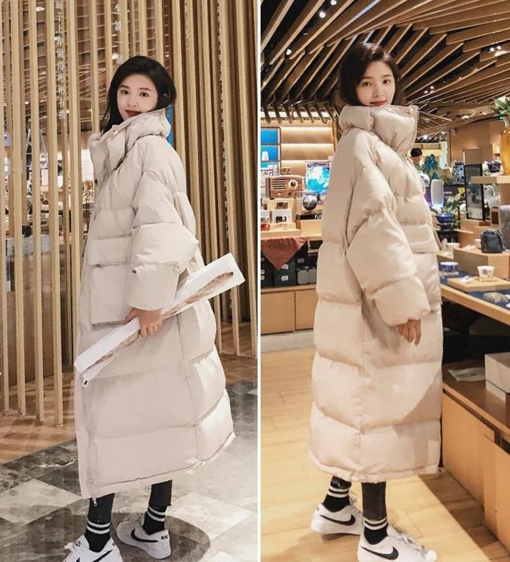 Extra Oversized Goose Down Coat by White Market