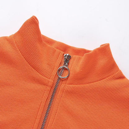 Neon Orange Turtleneck by White Market