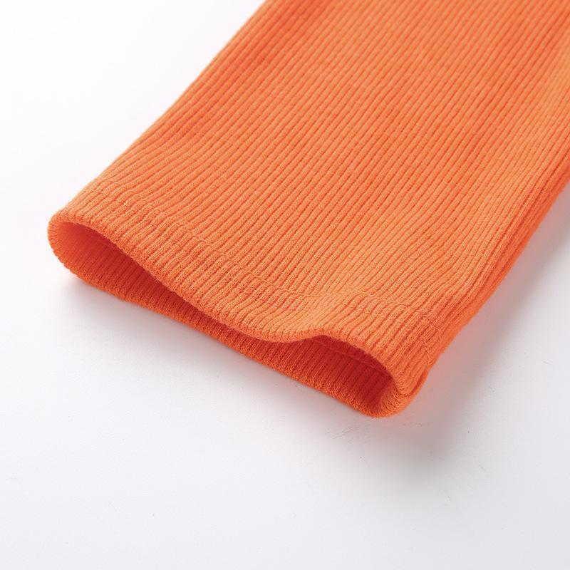 Neon Orange Turtleneck by White Market