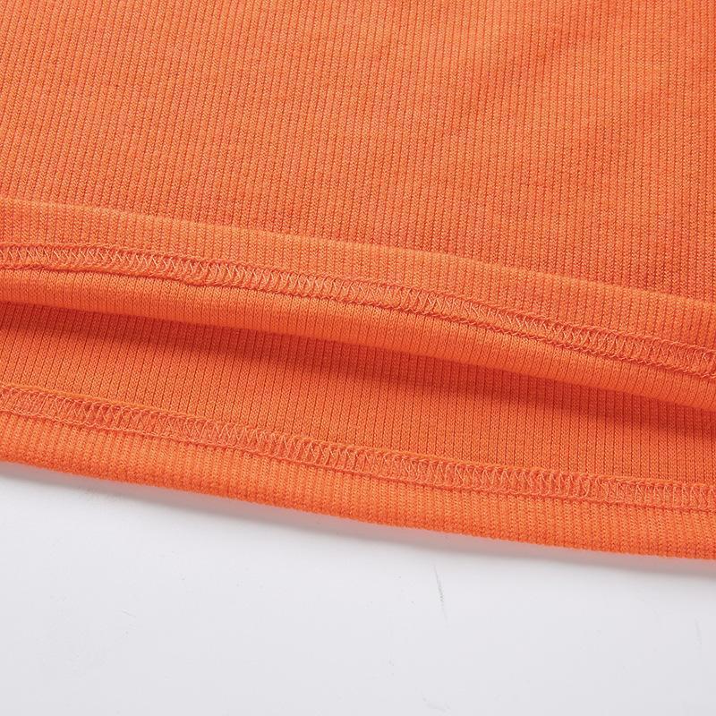 Neon Orange Turtleneck by White Market