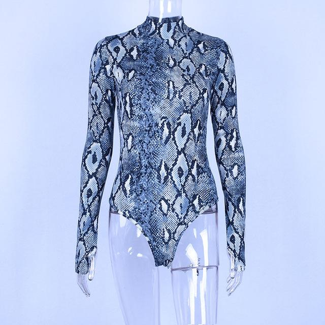 Snake Skin Bodysuit by White Market