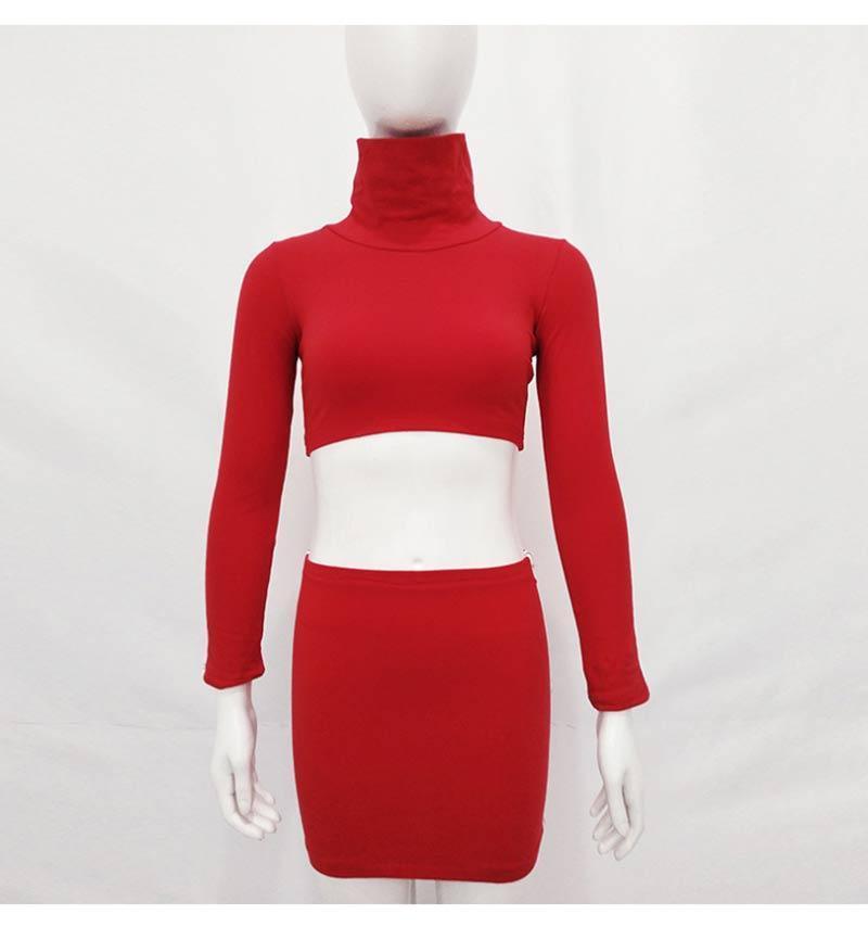 KILL BILL TWO PIECE LONG SLEEVE SHIRT AND SKIRT by White Market