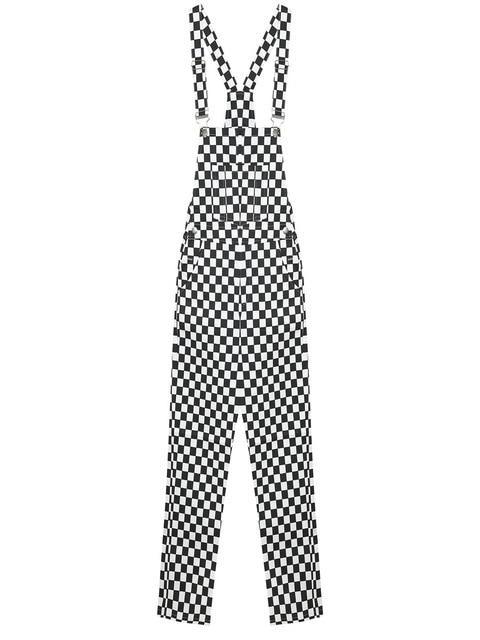 Checkered Overalls by White Market