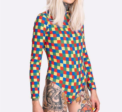 Pixel Bodysuit by White Market