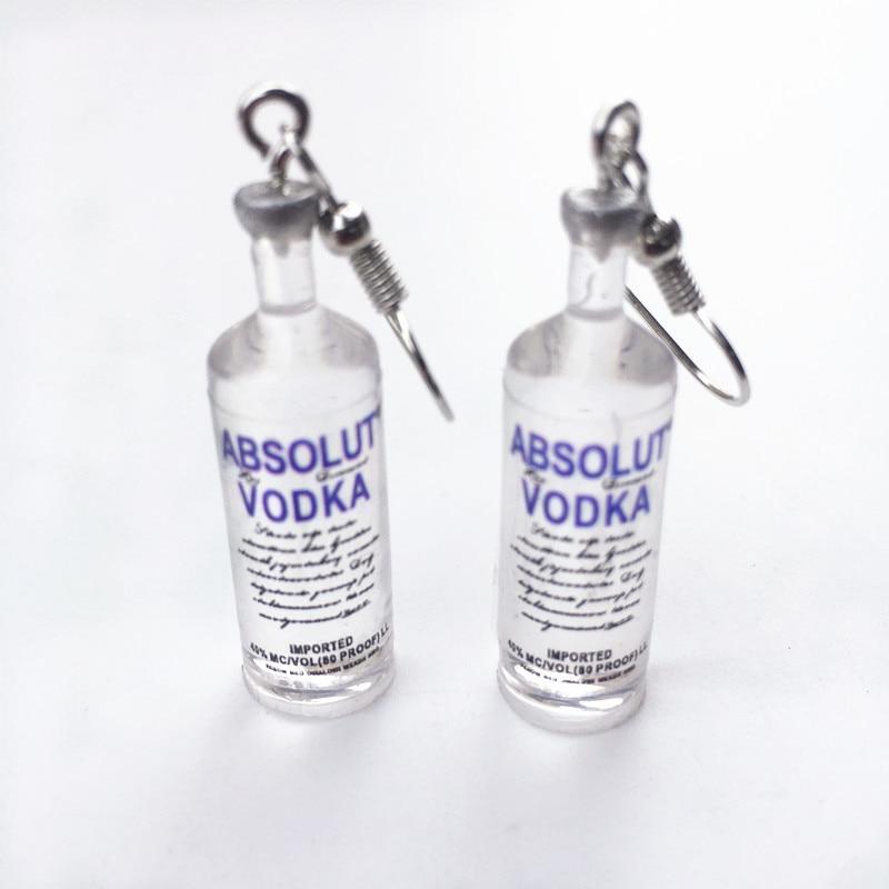 "Absolut Vodka" Earrings by White Market