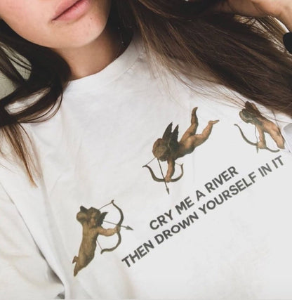 "Cry Me A River" Tee by White Market