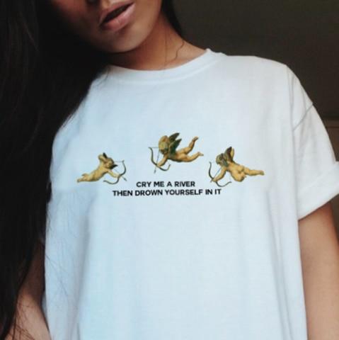 "Cry Me A River" Tee by White Market