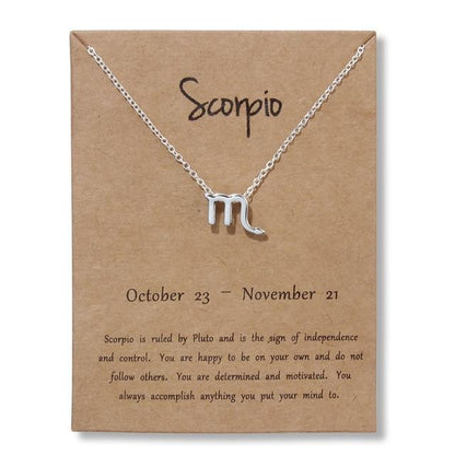 Zodiac Necklace by White Market