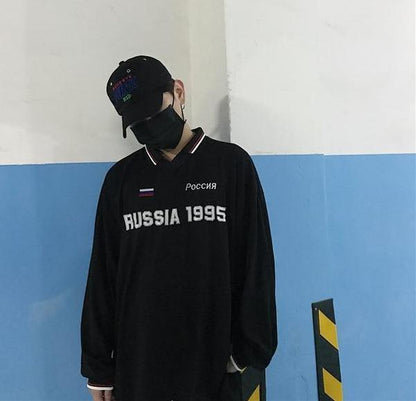 Oversized Vintage Russia 1995 Polo by White Market