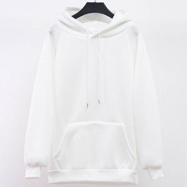 Oversized Lantern Sleeve Hoodie by White Market