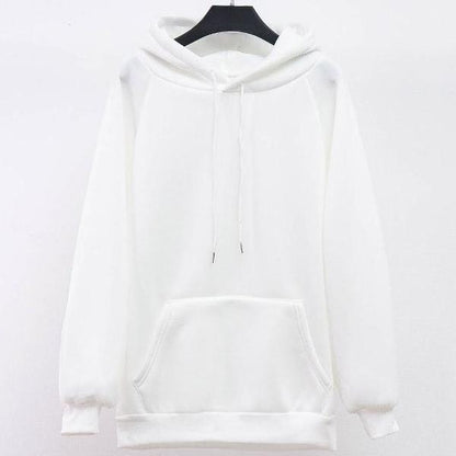 Oversized Lantern Sleeve Hoodie by White Market