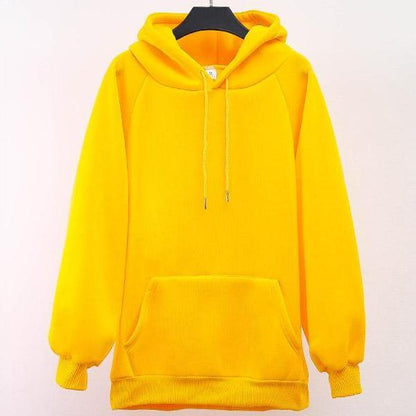 Oversized Lantern Sleeve Hoodie by White Market