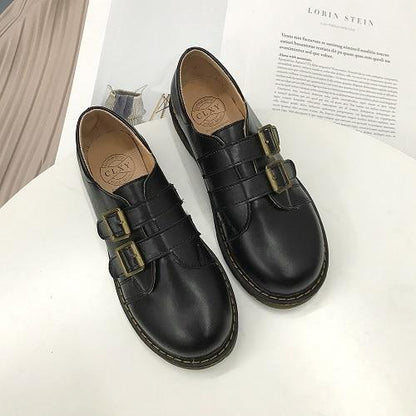 Double Strap Monk Boots by White Market