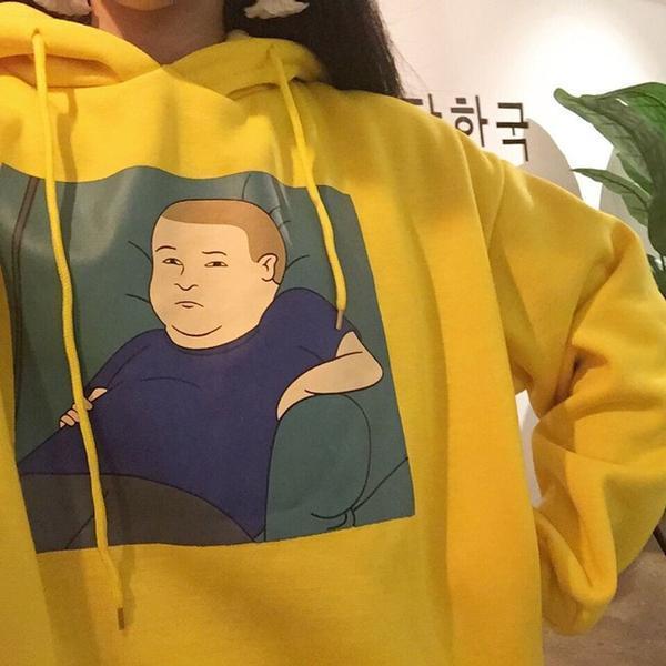 "Bobby Just Sat There" Hoodie by White Market