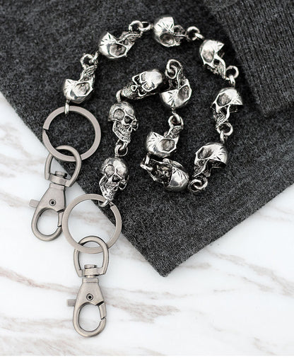 Skull Key Chain by White Market