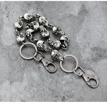 Skull Key Chain by White Market