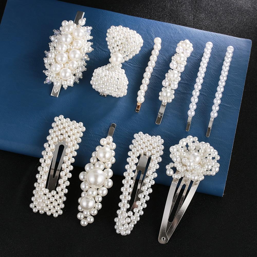 Vegan Pearl Hairclips by White Market