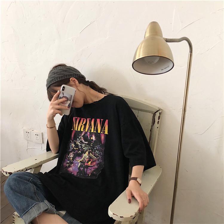 Oversized Vintage Grunge Tee by White Market