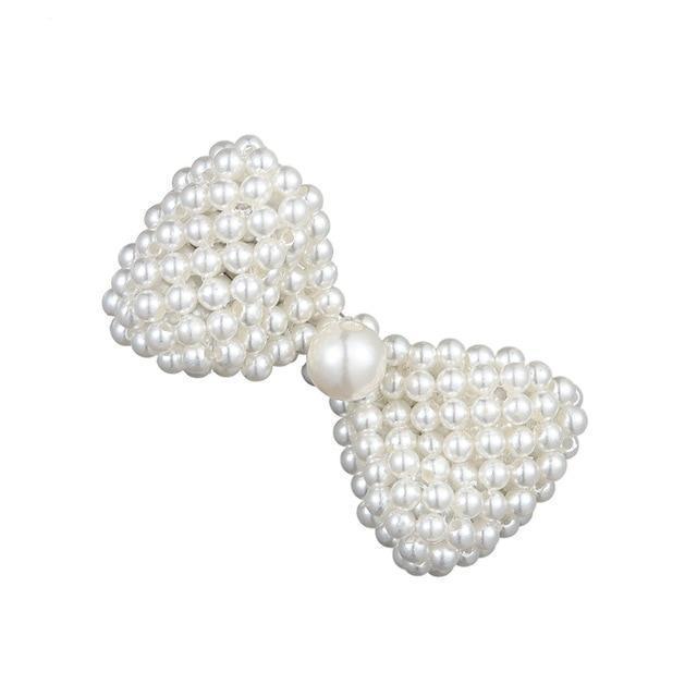 Vegan Pearl Hairclips by White Market