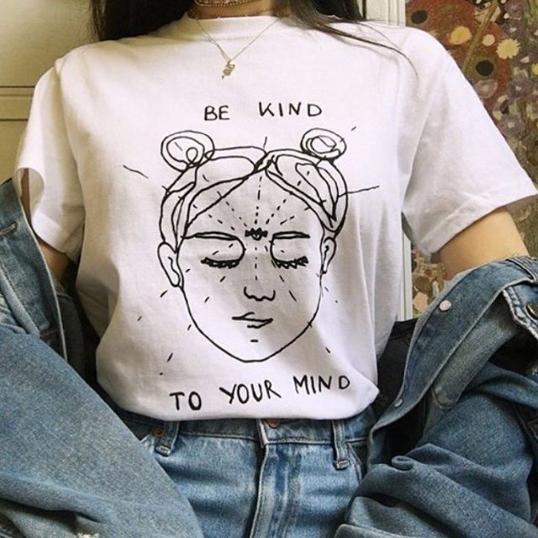 "Be Kind To Your Mind" Tee by White Market