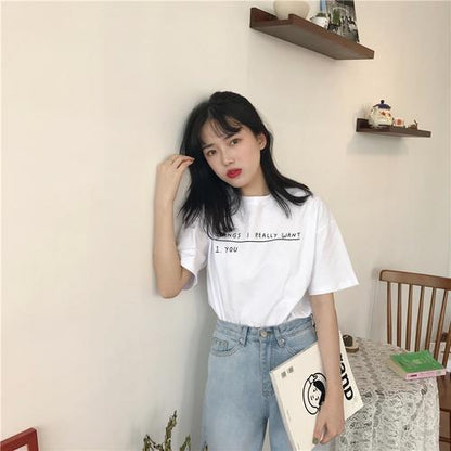 "Things I Really Want: You" Tee by White Market