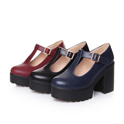 Mary Jane Doll Platforms by White Market