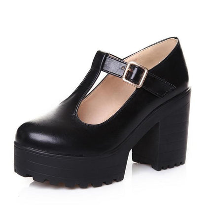 Mary Jane Doll Platforms by White Market