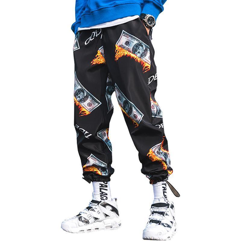 Flame Money Joggers by White Market