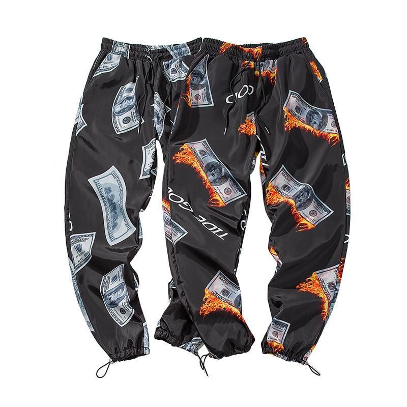 Flame Money Joggers by White Market