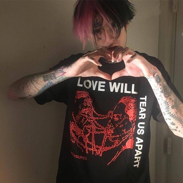 "Love Will Tear Us Apart" Tee by White Market