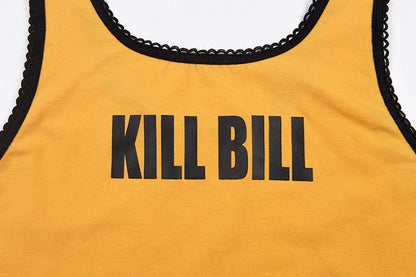 "Kill Bill" Crop Top by White Market