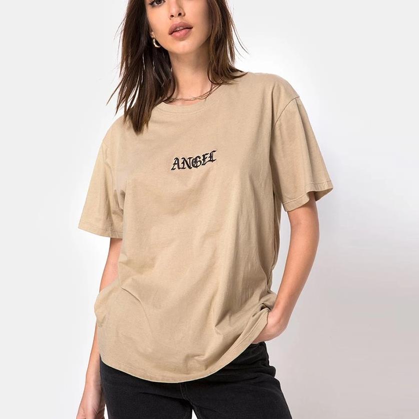 "Angel" Embroidered Tee by White Market