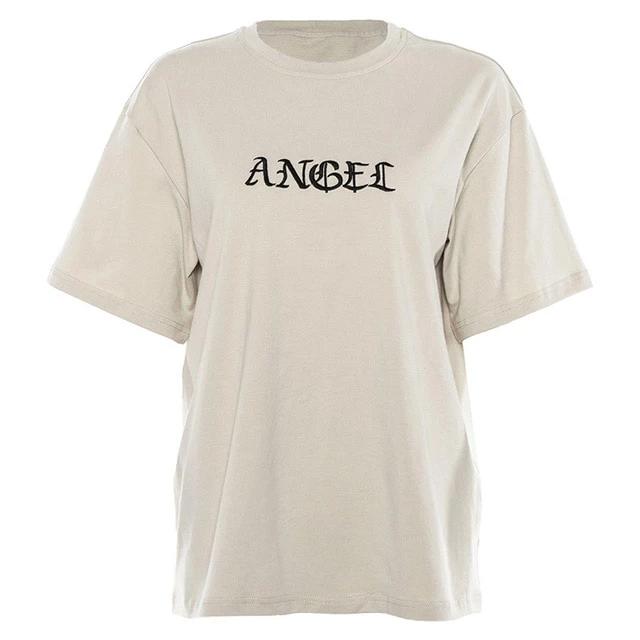 "Angel" Embroidered Tee by White Market