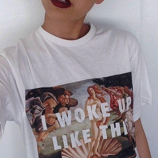 "I Woke Up Like This" Venus Tee by White Market