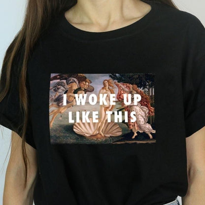 "I Woke Up Like This" Venus Tee by White Market