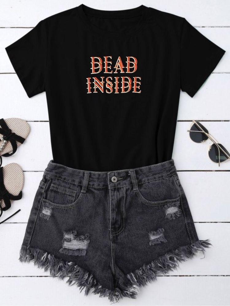 "Dead Inside" Tee by White Market