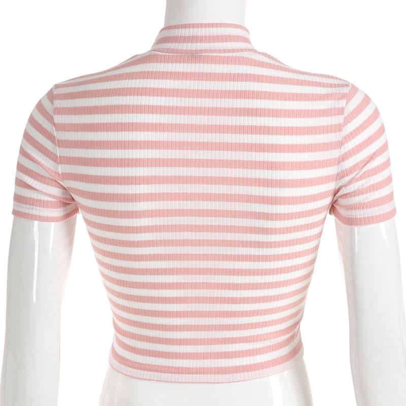 "Cute" Knit Striped Top by White Market