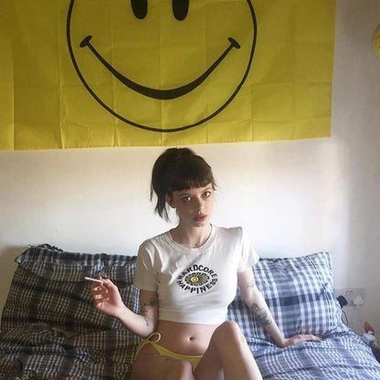 Hardcore Happiness Tee by White Market