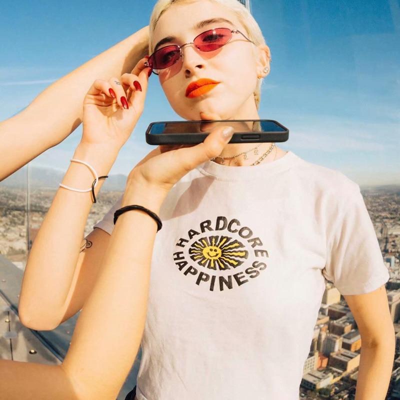 Hardcore Happiness Tee by White Market